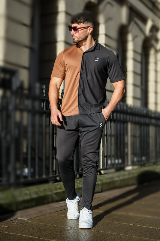 SPD BW Button Up Polo Tracksuit