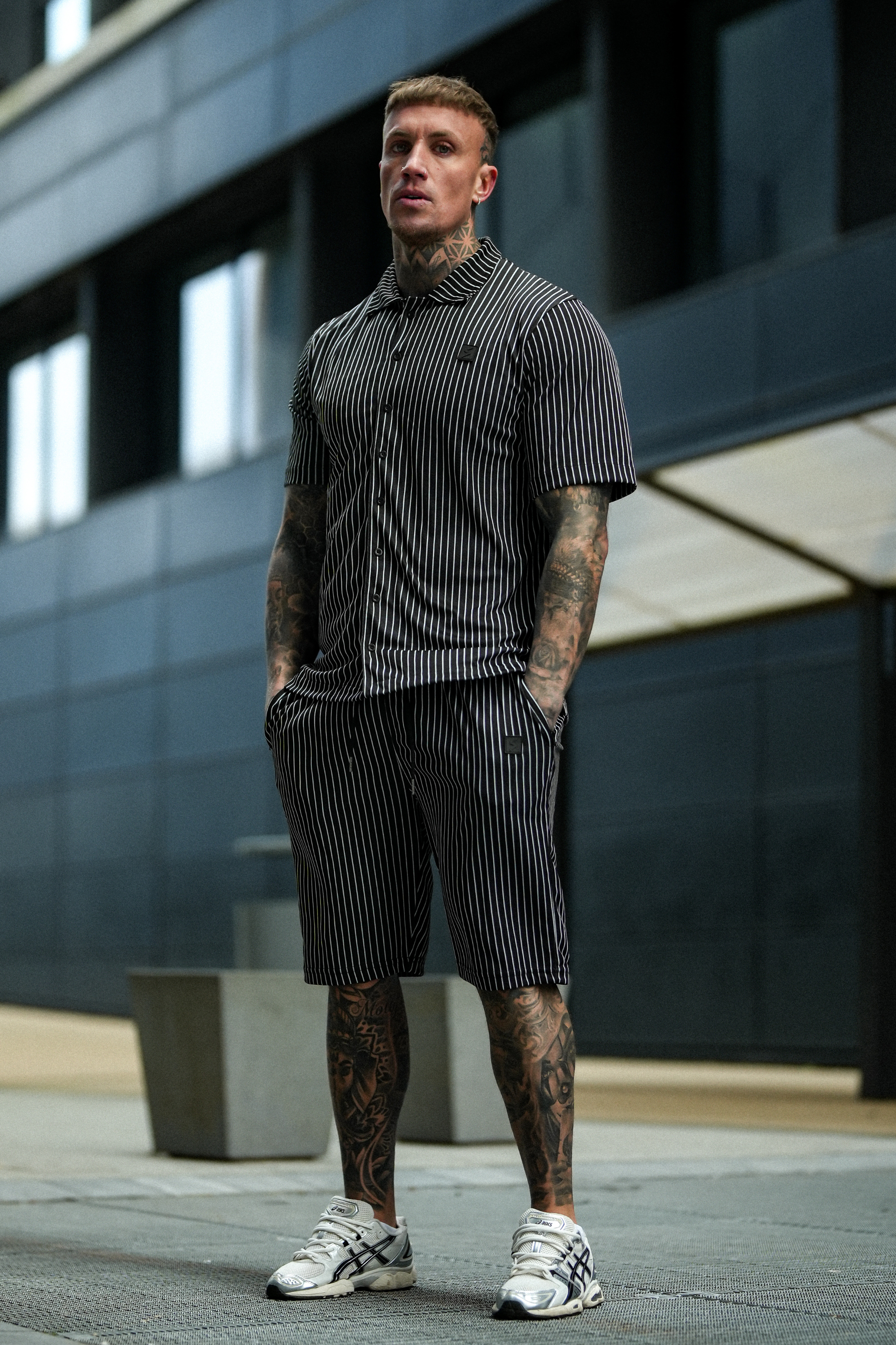 SPD Stripe Polo