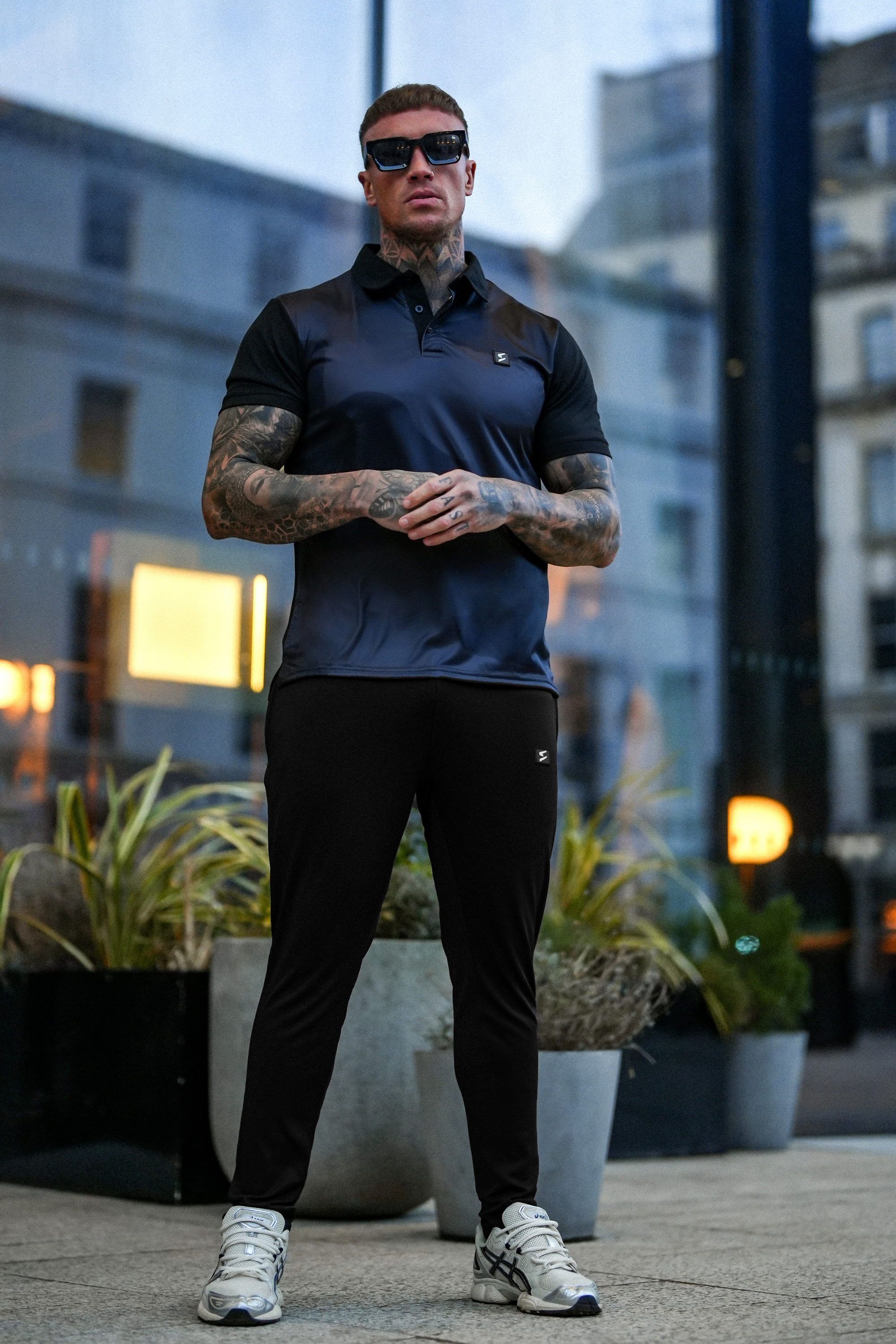 SPD BLACK CAMOUFLAGE POLO