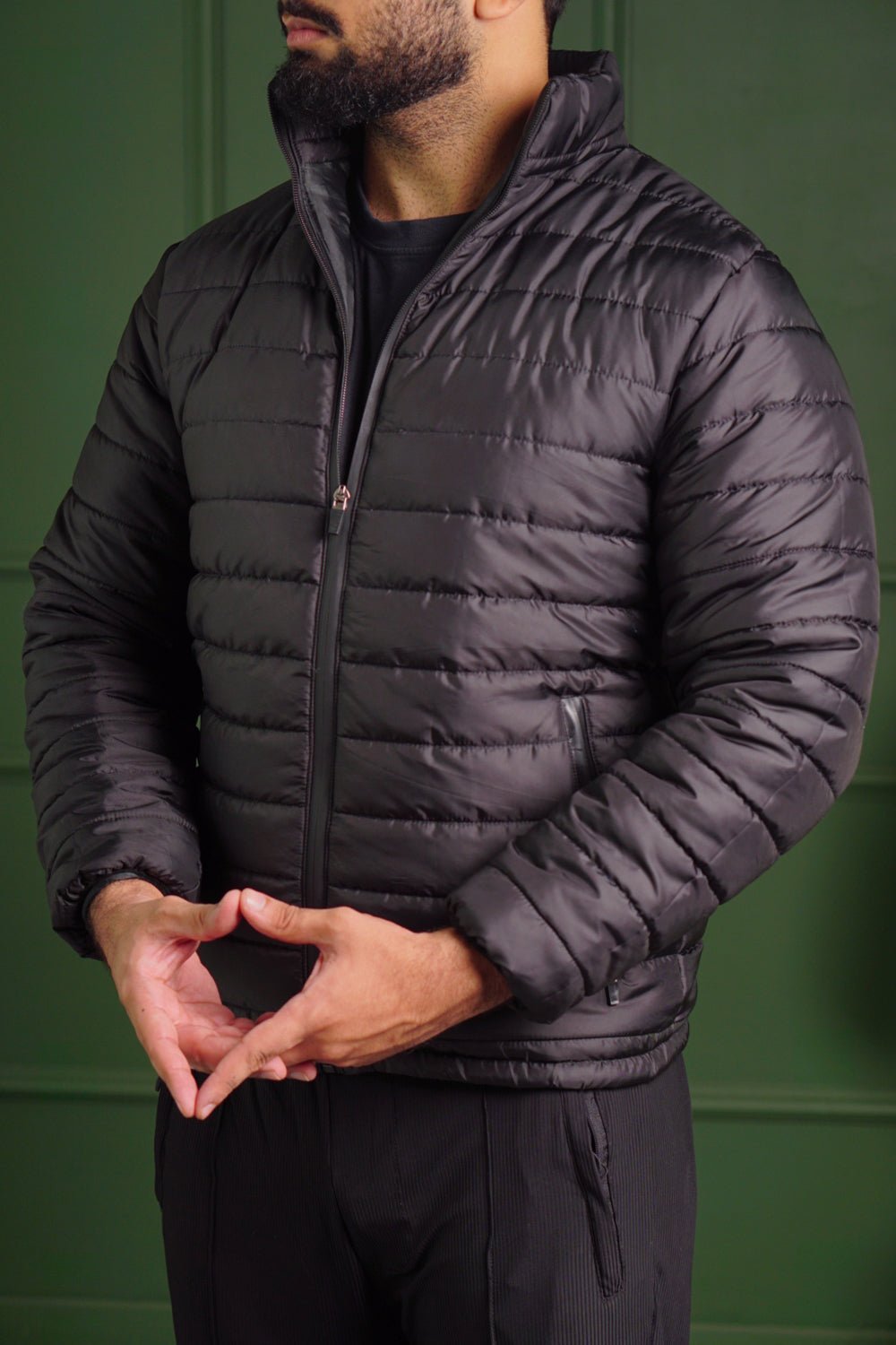 Zero° Degree - Stand Collar Puffer Jacket