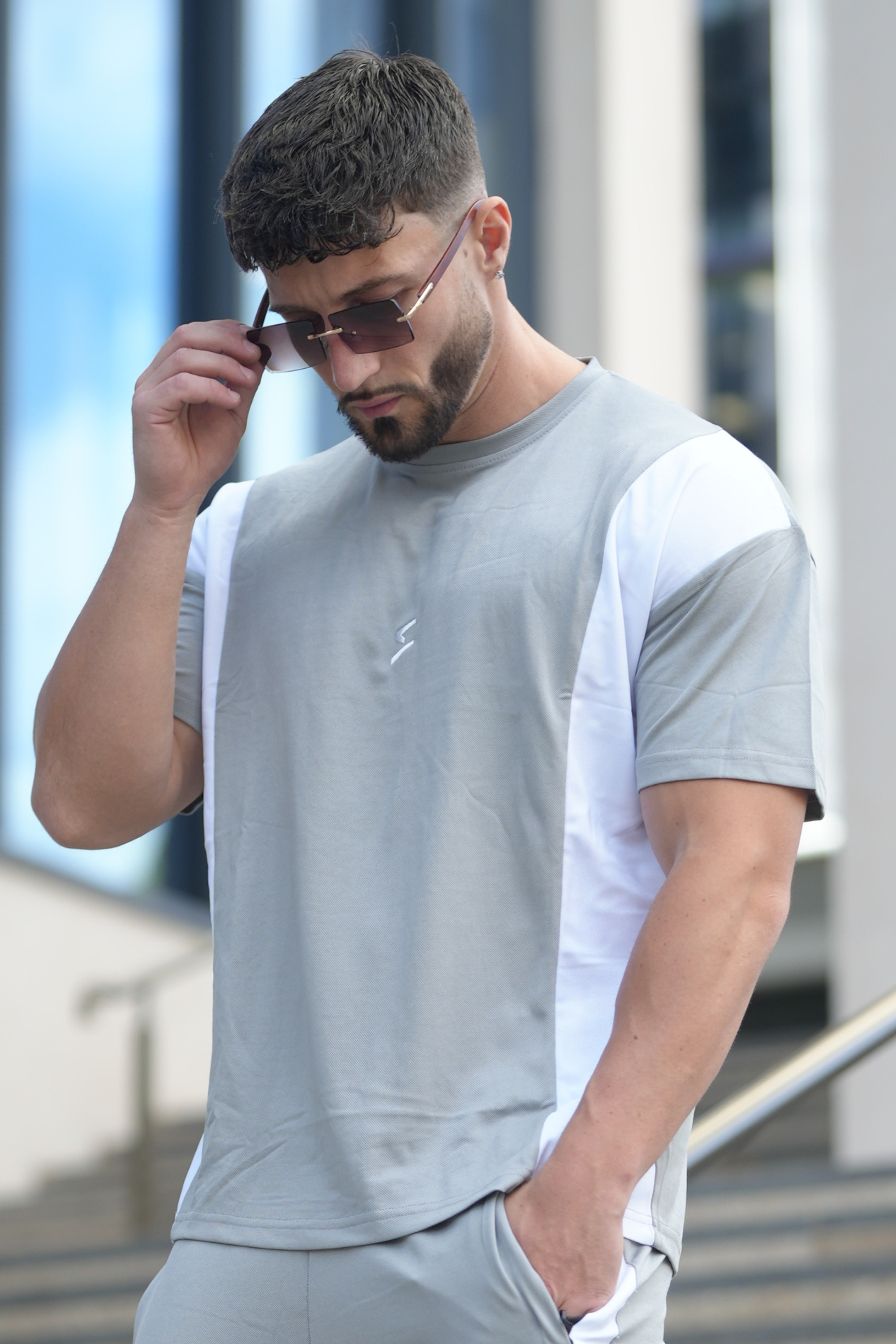 Spd Grey Oversize T-Shirt