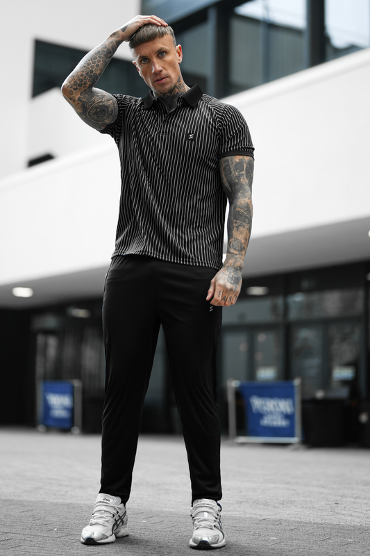 SPD Black Stripe Tracksuit