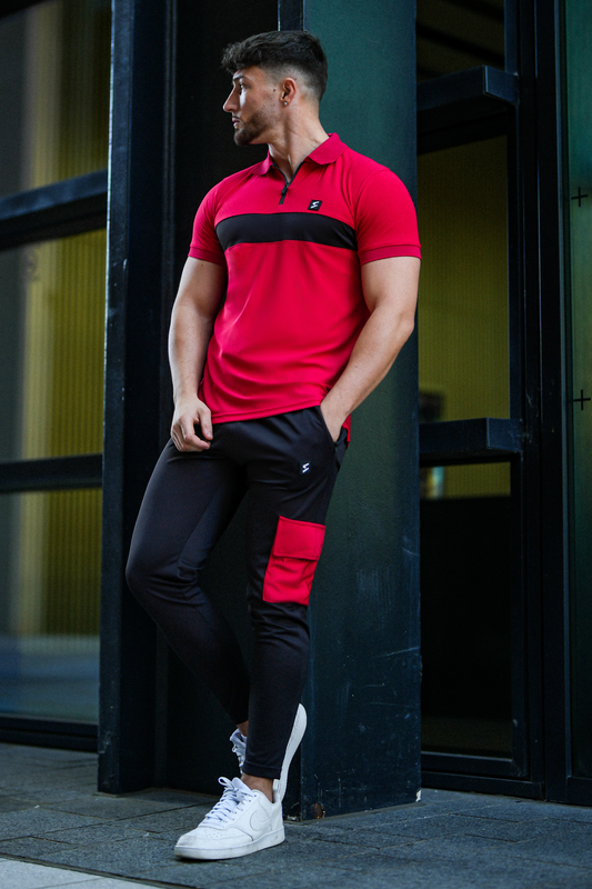 SPD Red Polo Tracksuit
