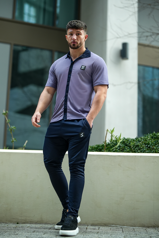 Speed Button Up Tracksuit