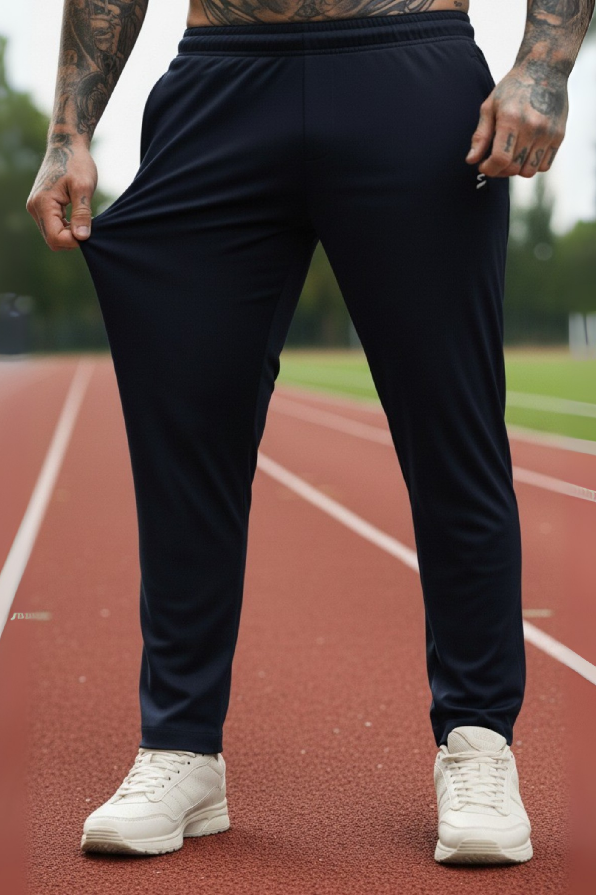 SPD Navy Stripe Trouser